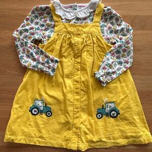 Baby Boden Tractor Pinnie